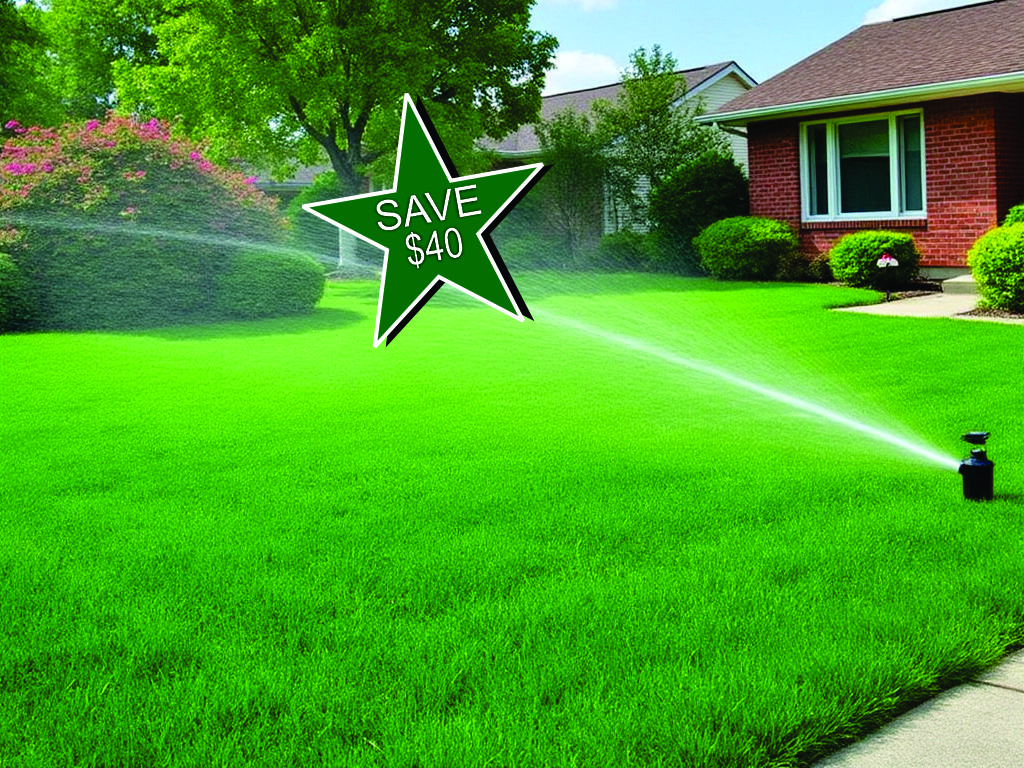 Green lawn spring care Olathe Kansas