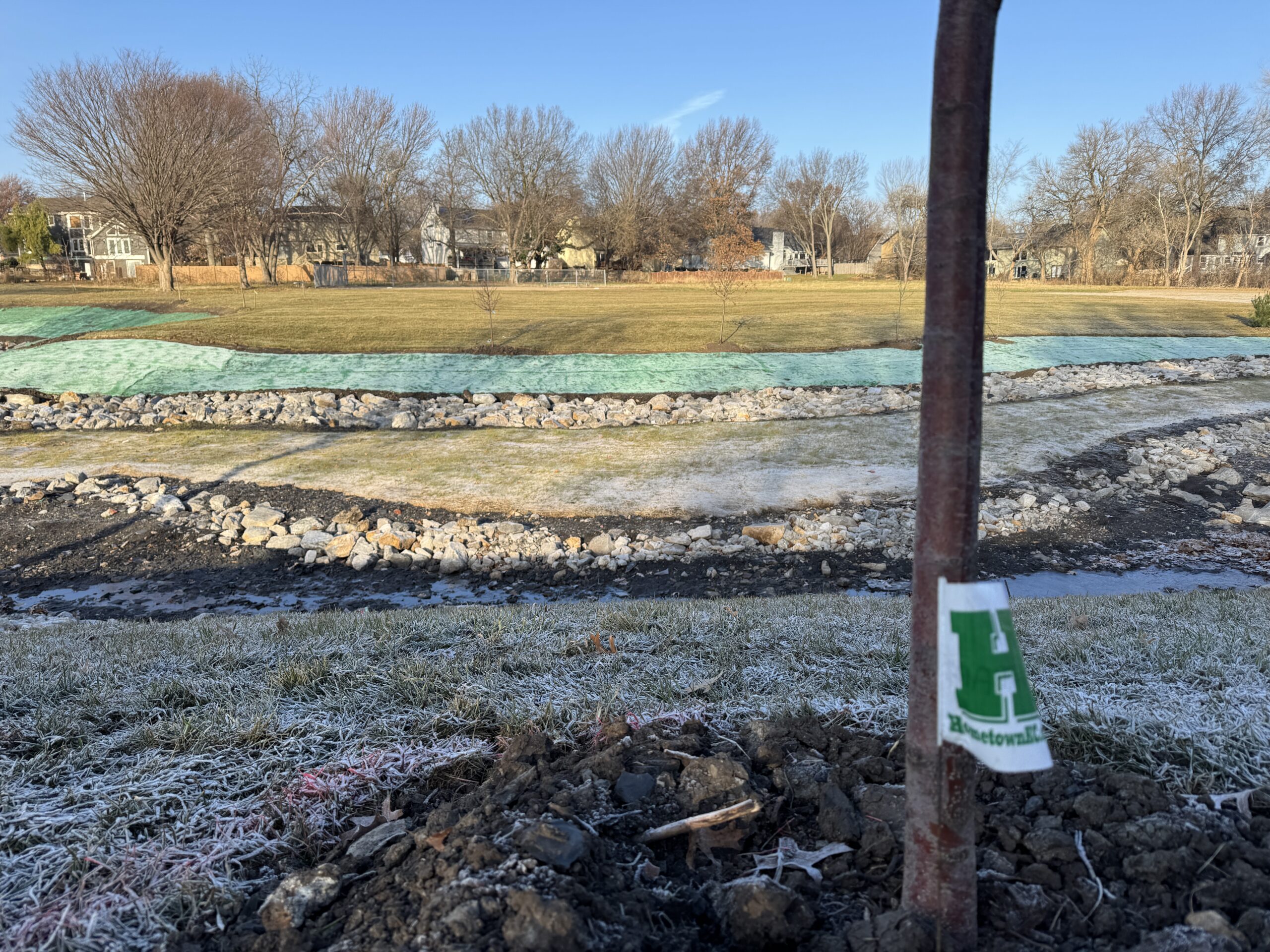 Drainage solution Spring Hill Stilwell Johnson County